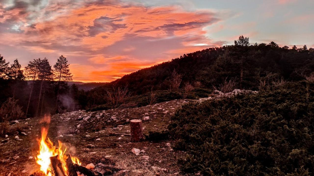 Alojamiento Rural Los Gancheros Tragacete Kültér fotó